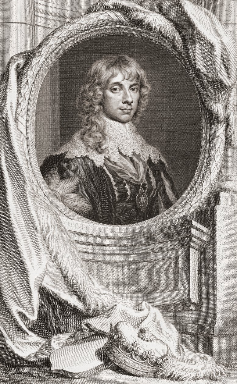 James Stewart, 1st Duke of Richmond, 4th Duke of Lennox by Jacobus Houbraken