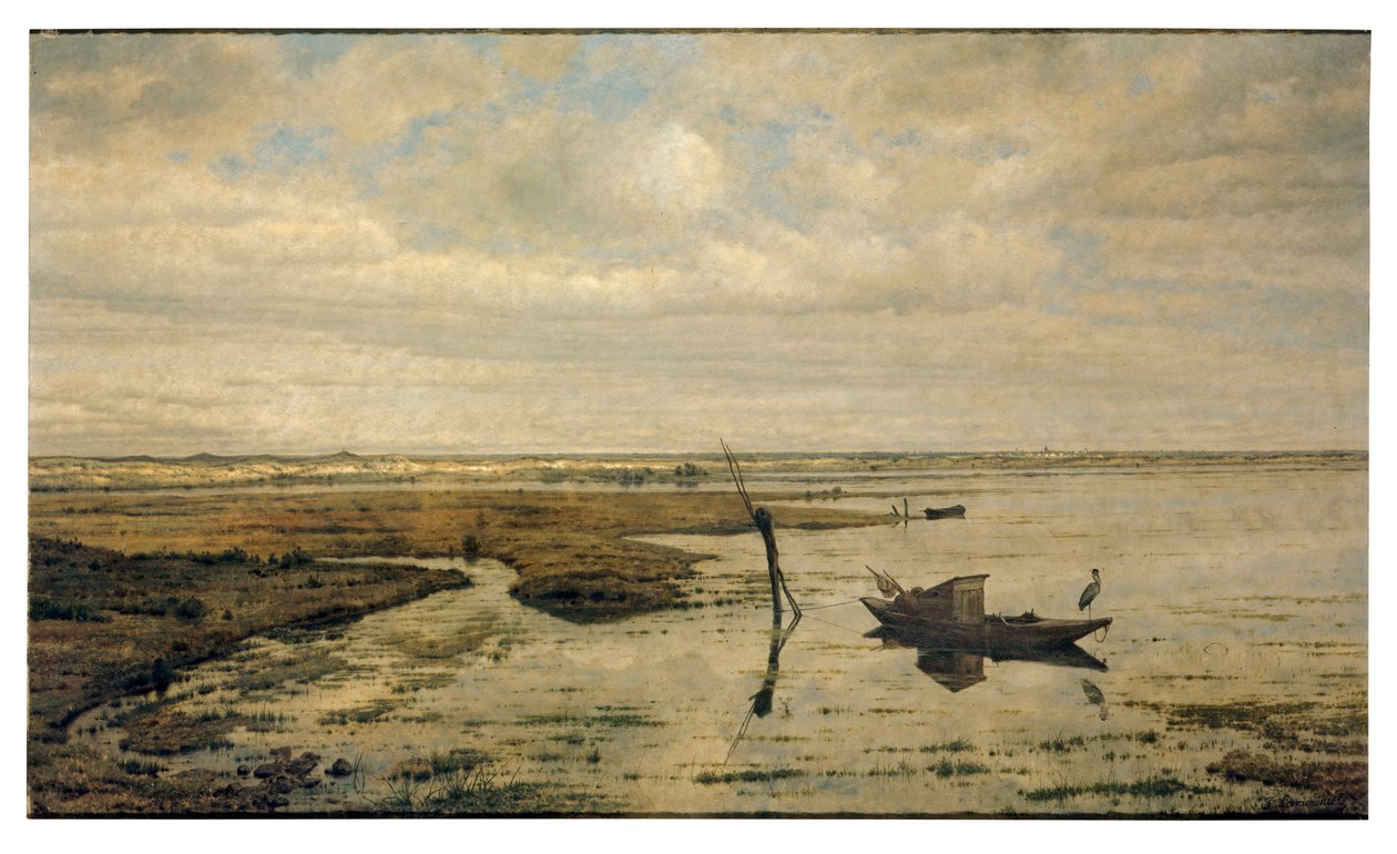 Marsh near Putte by Jacobus Vrel or Frel