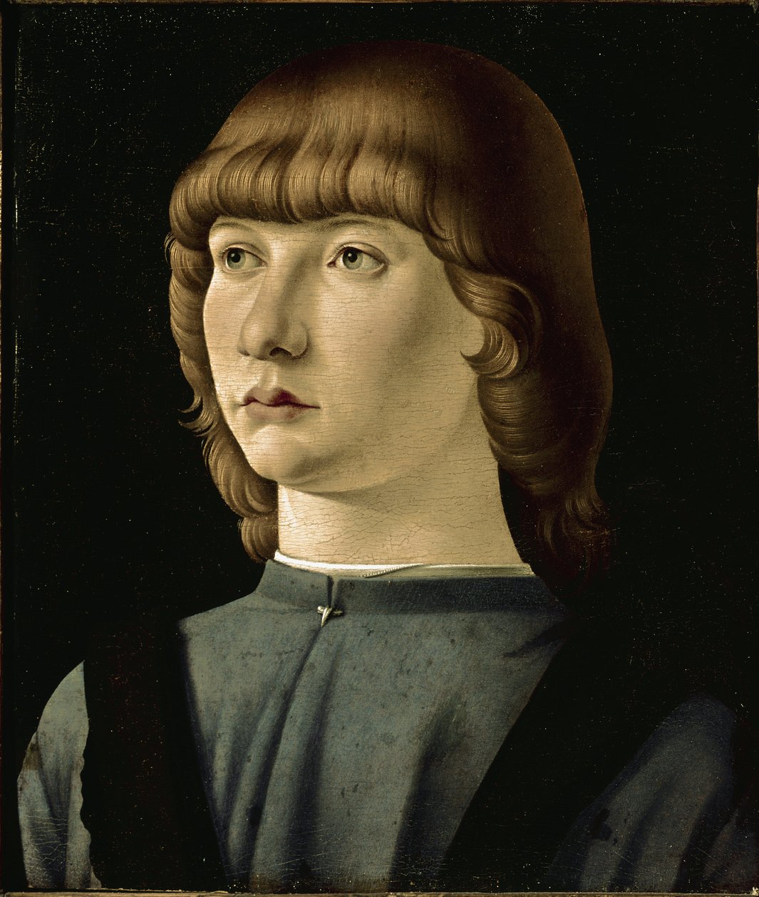 Portrait of Young Man by Jacometto (attr. to) Veneziano