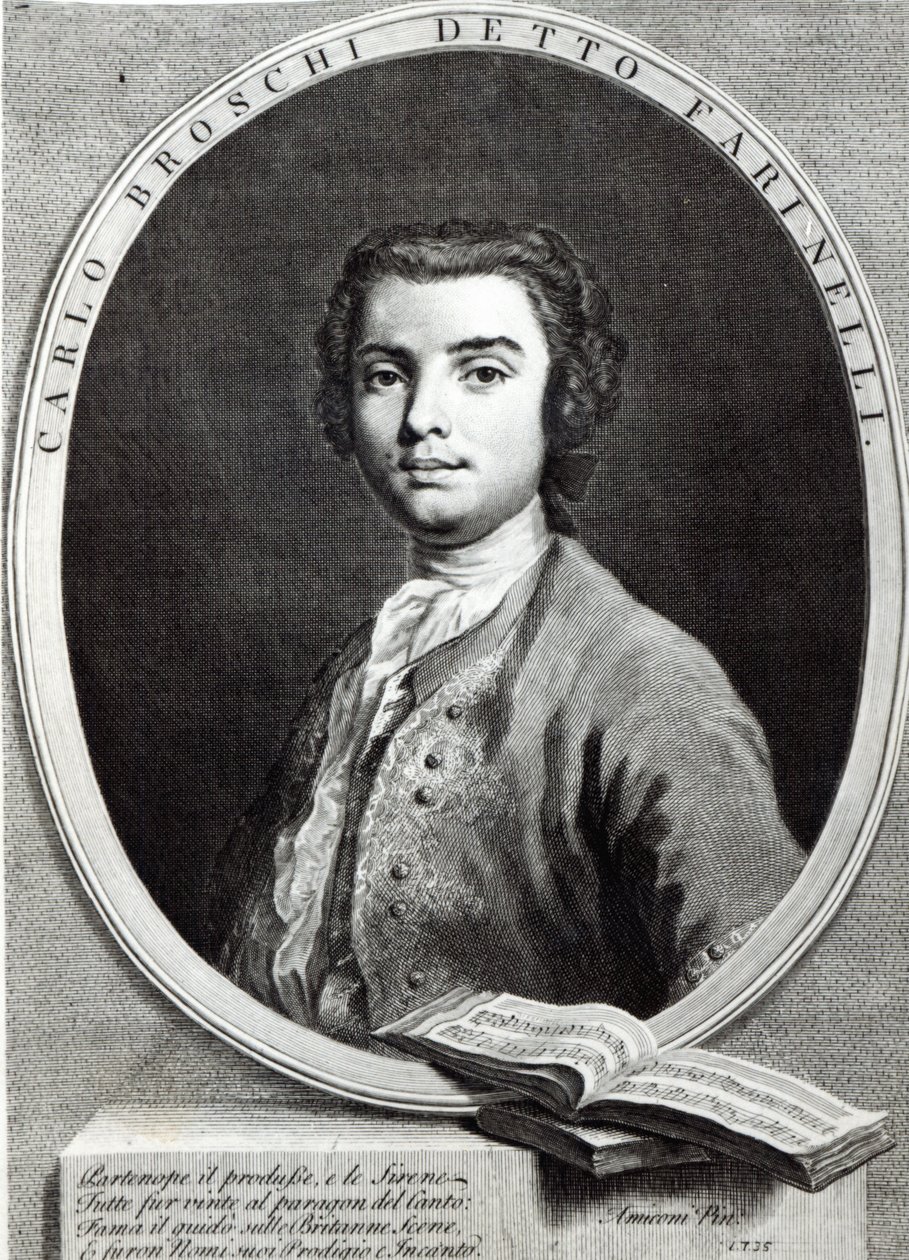 Carlo Broschi by Jacopo Amigoni