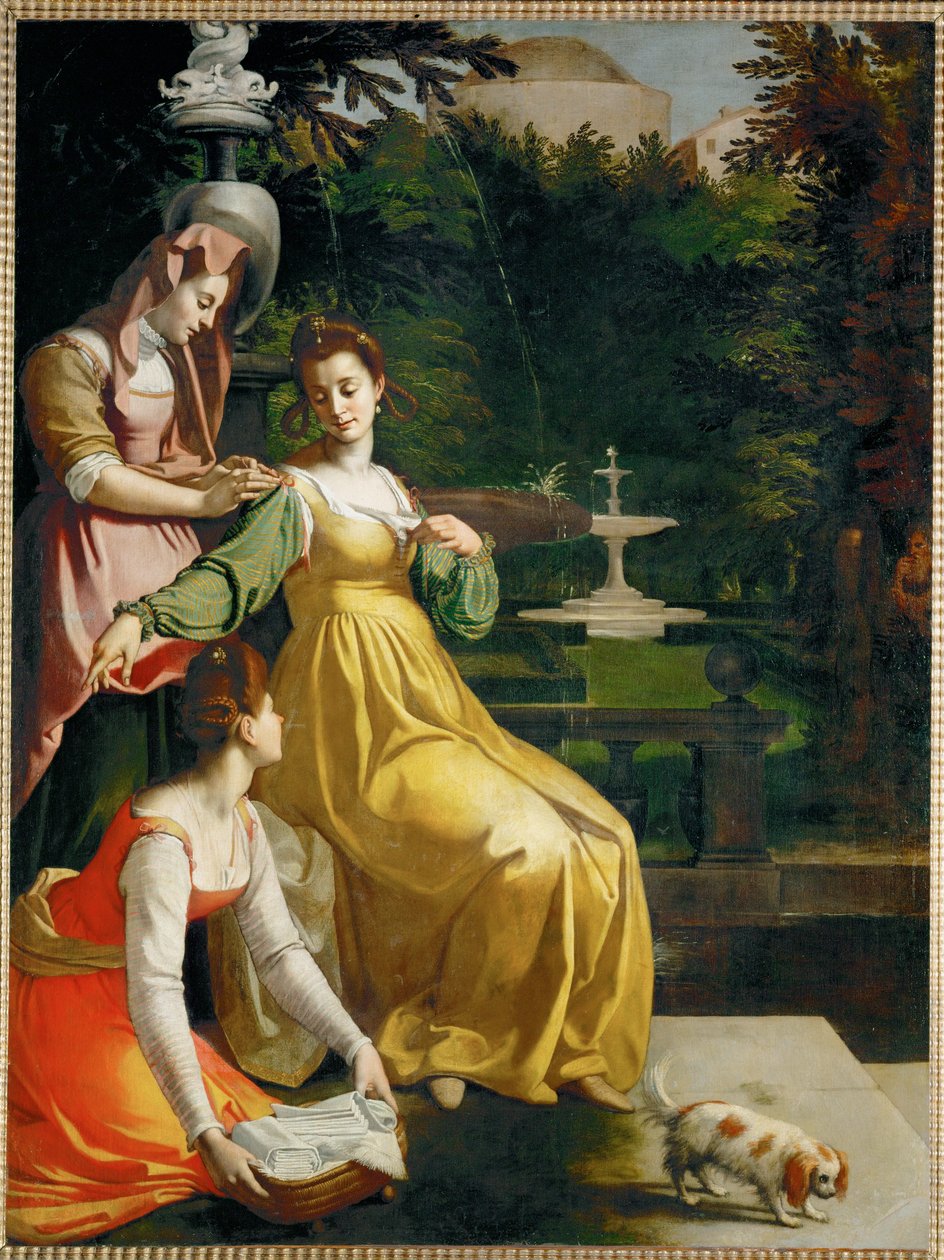 Susanna in the Bath by Jacopo Chimenti Empoli