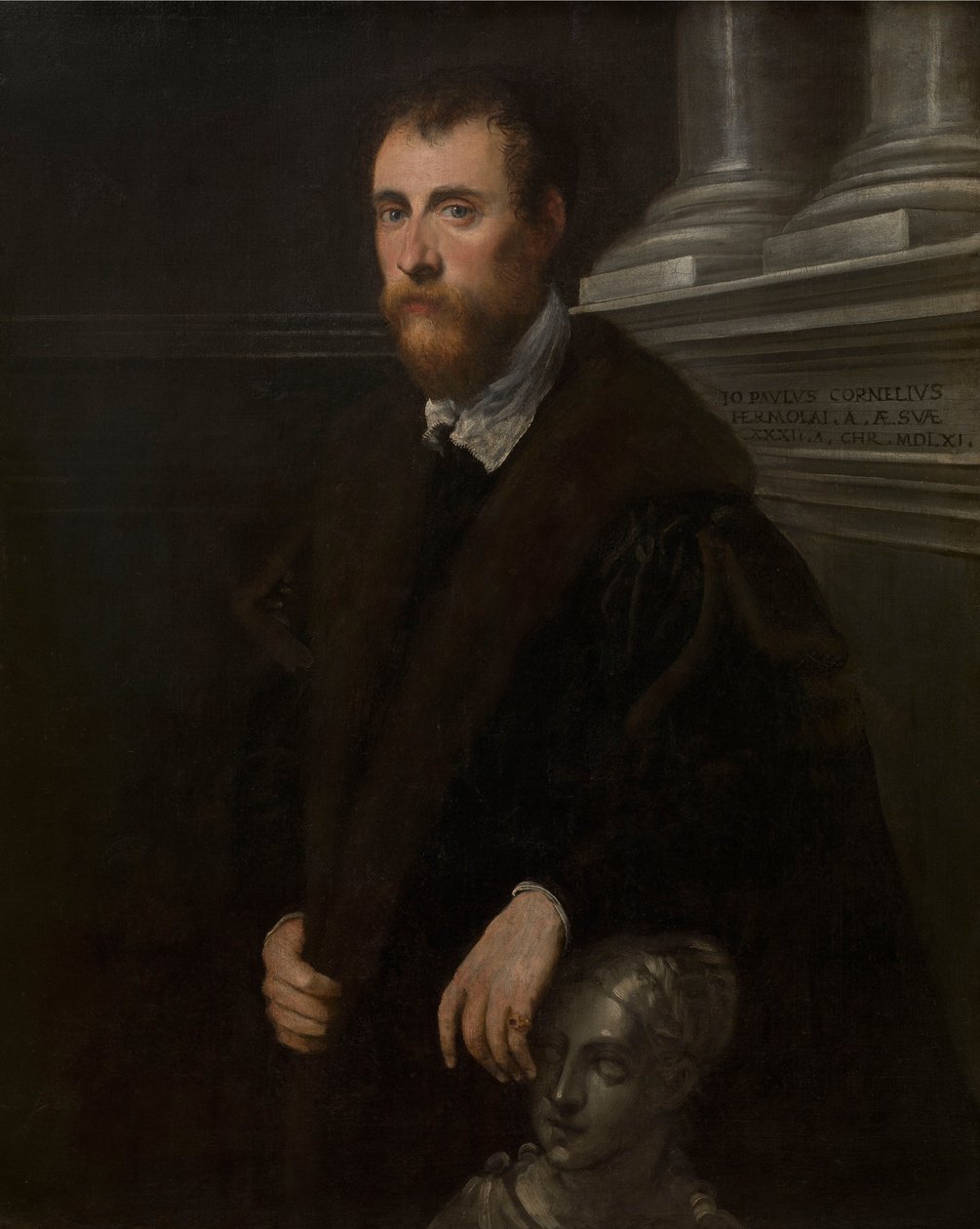 Portrait of Giovanni Paolo Cornaro by Jacopo Robusti Tintoretto
