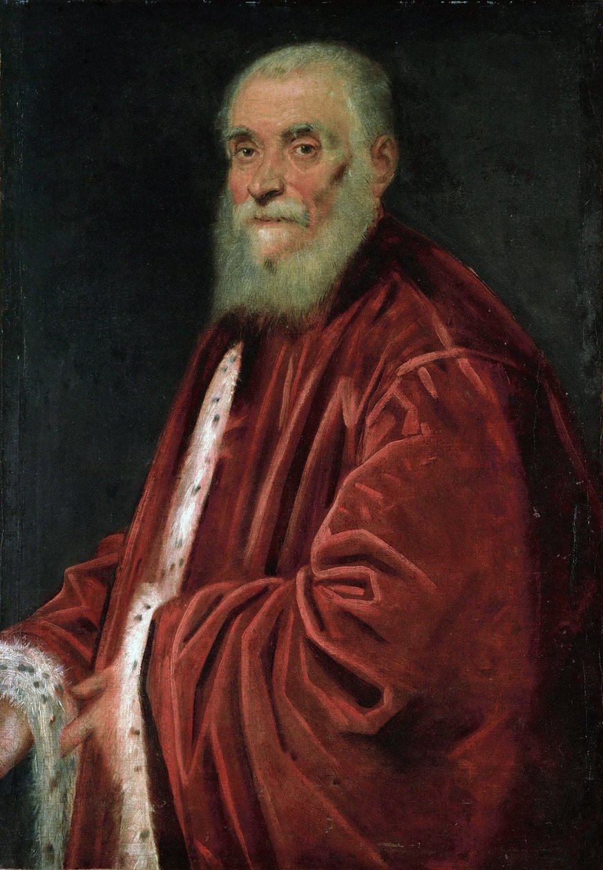 Portrait of Senator Marco Grimani by Jacopo Robusti Tintoretto
