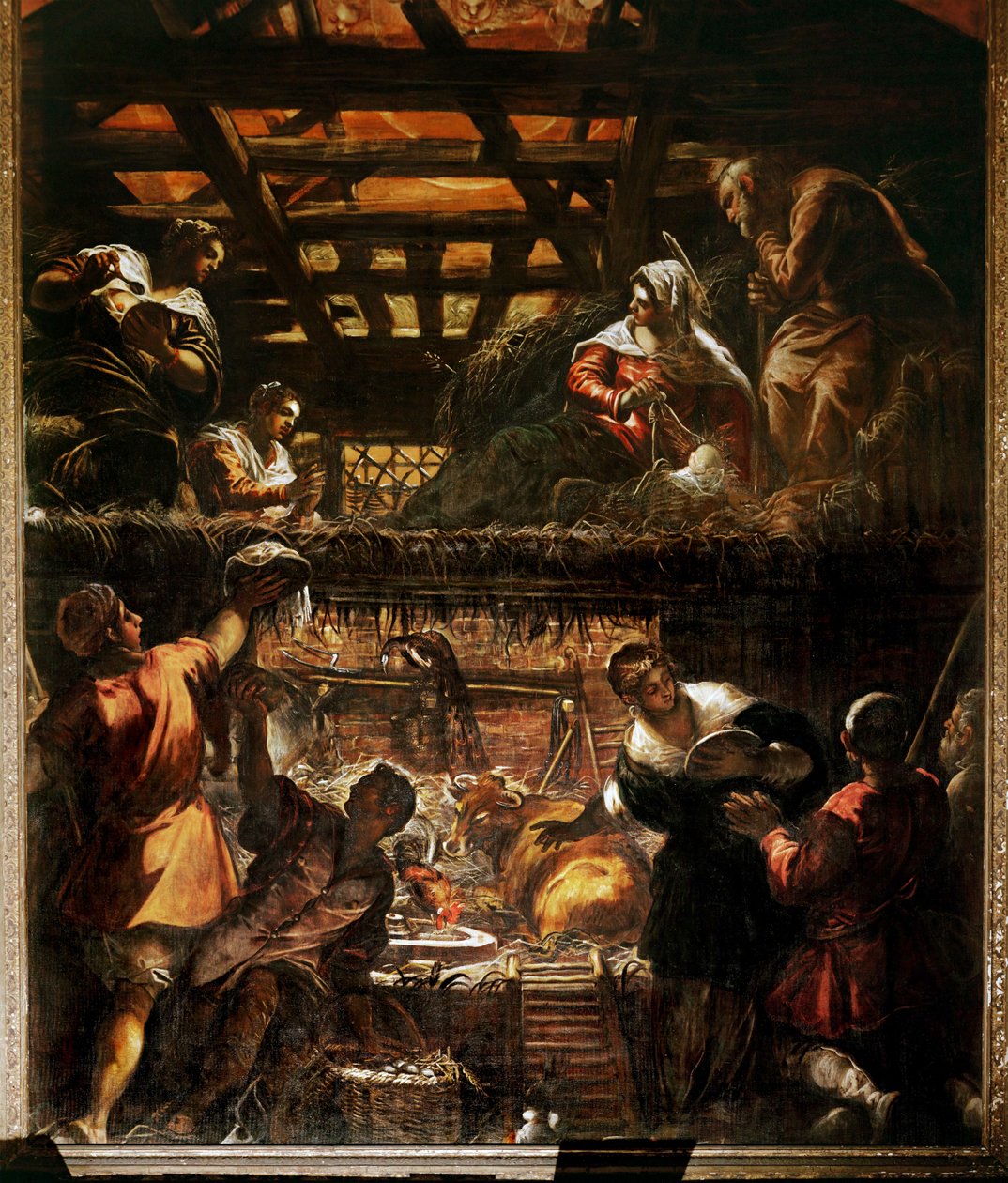 The Nativity and Adoration of the Shepherds by Jacopo Robusti Tintoretto