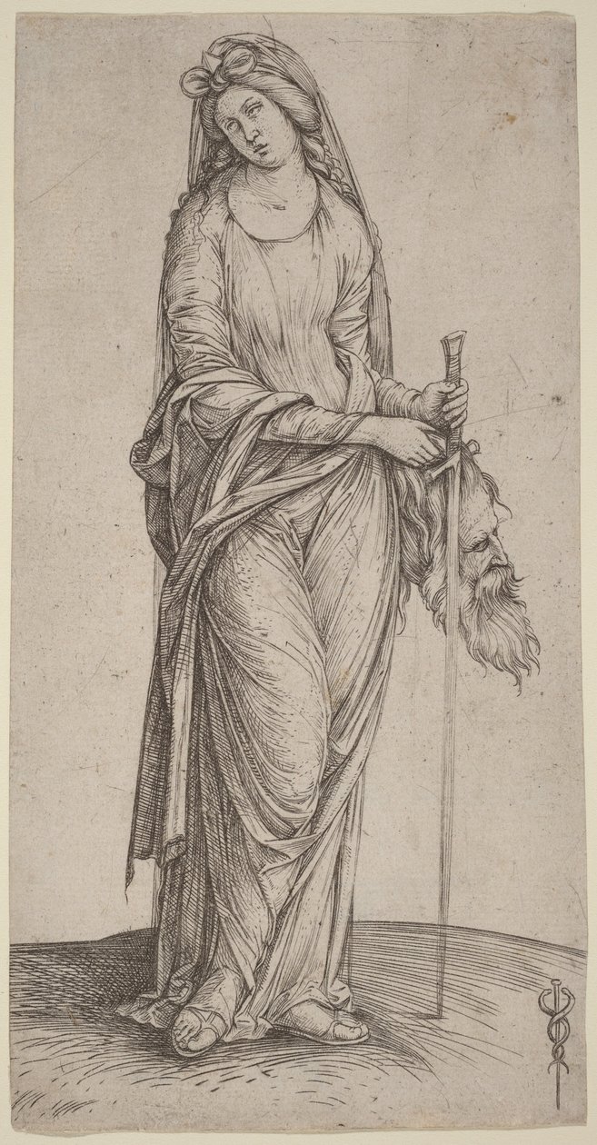 Judith Holding the Head of Holofernes by Jacopo de