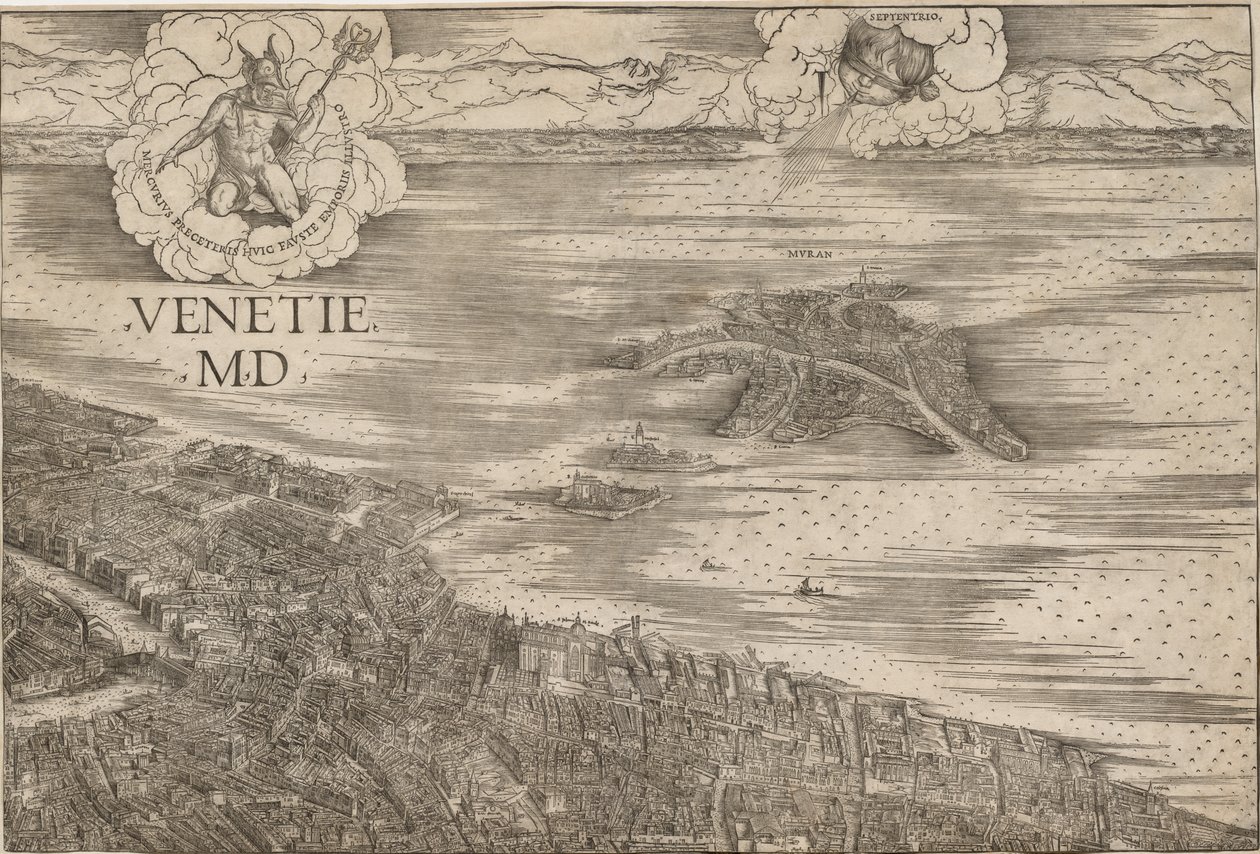 View of Venice by Jacopo de