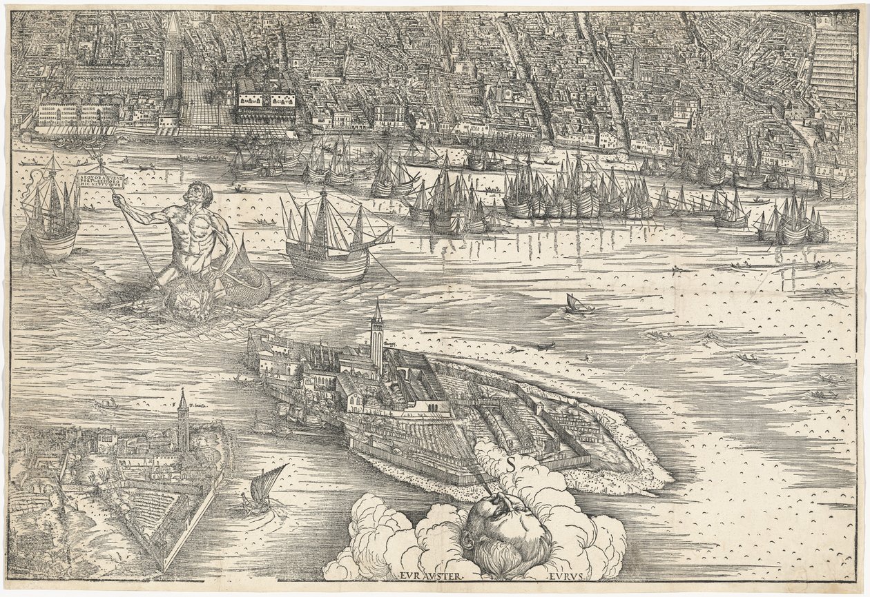 View of Venice by Jacopo de Barbari