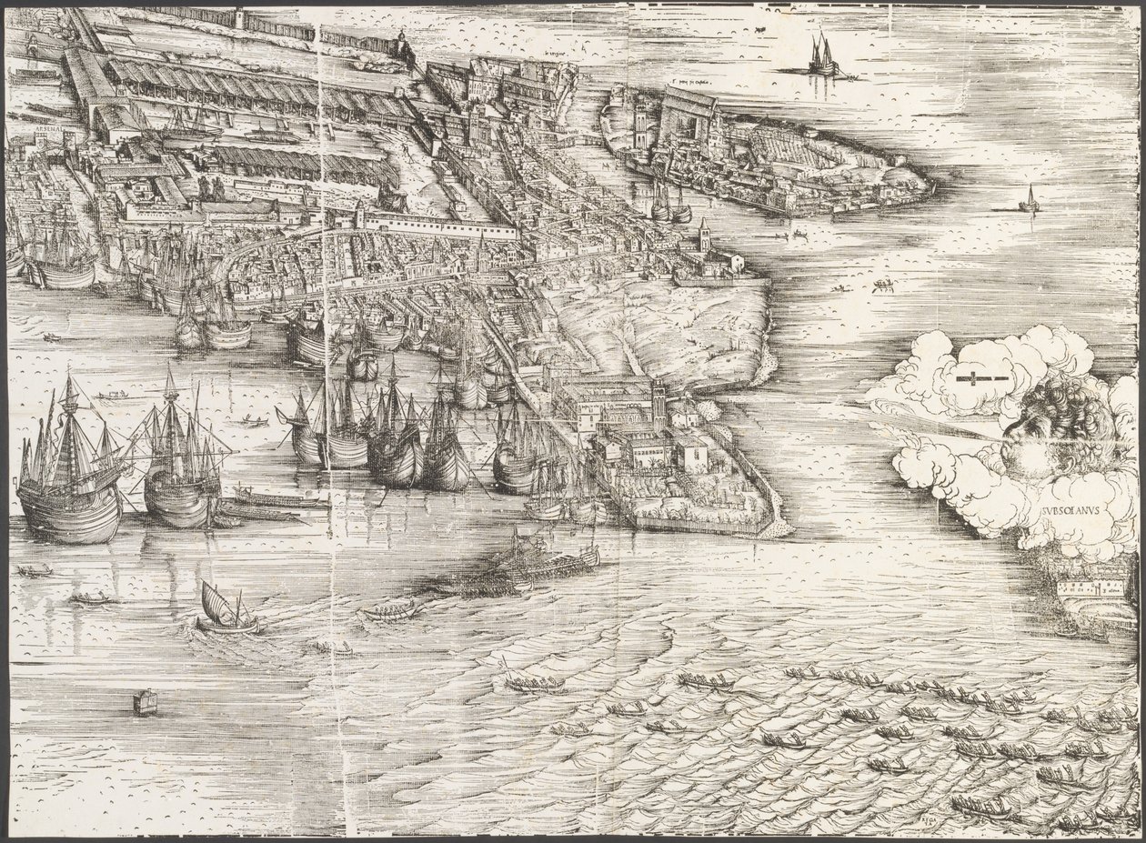 View of Venice by Jacopo de