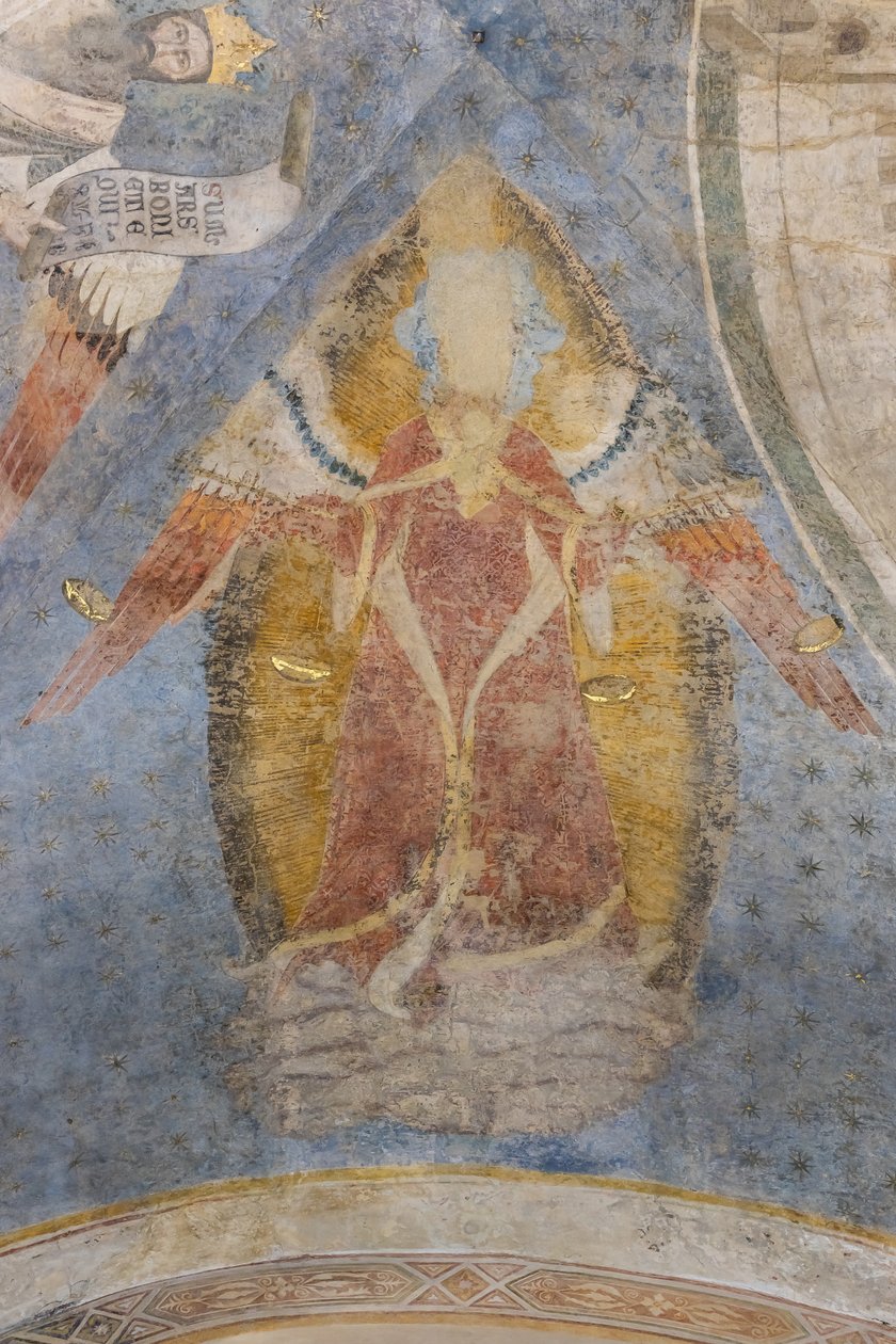 Allegory of Justice (detail) by Jacopo di Cione