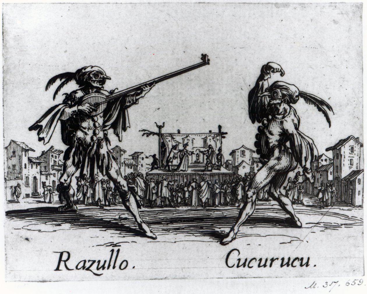 Balli de Sfessania by Jacques Callot