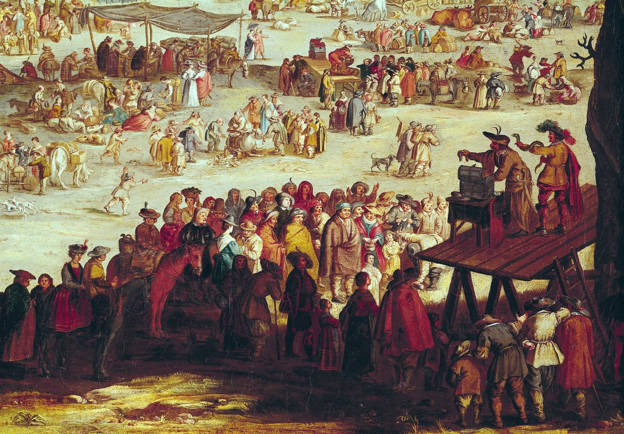 The Fair at Impruneta (detail) by Jacques Callot