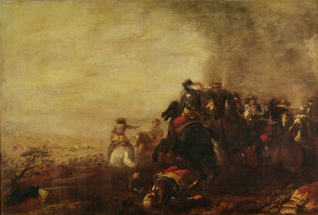 Battle by Jacques Courtois