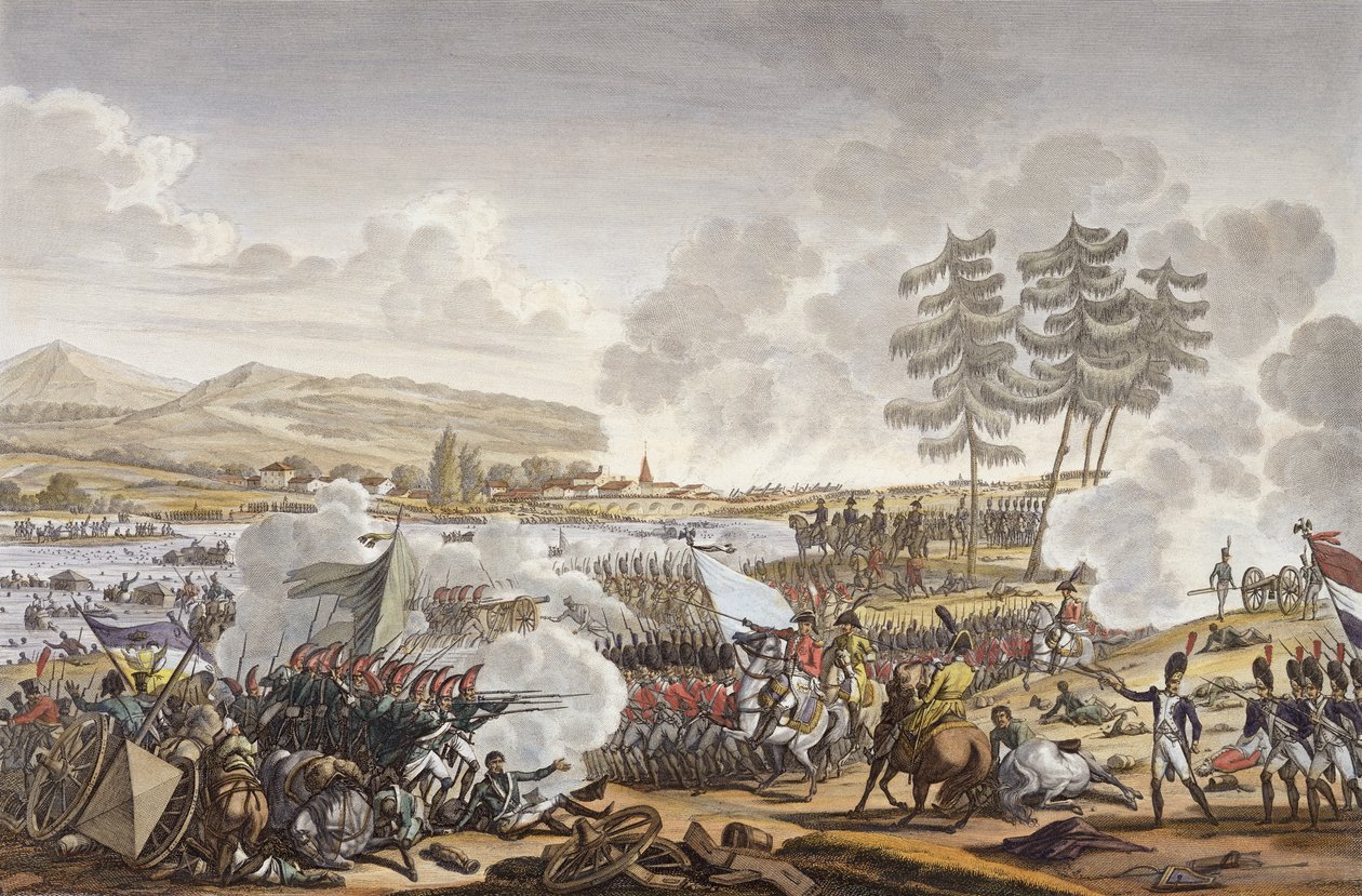 The Battle of Friedland, 14 June 1807, Engraved by Francois Pigeot by Jacques Francois Joseph Swebach