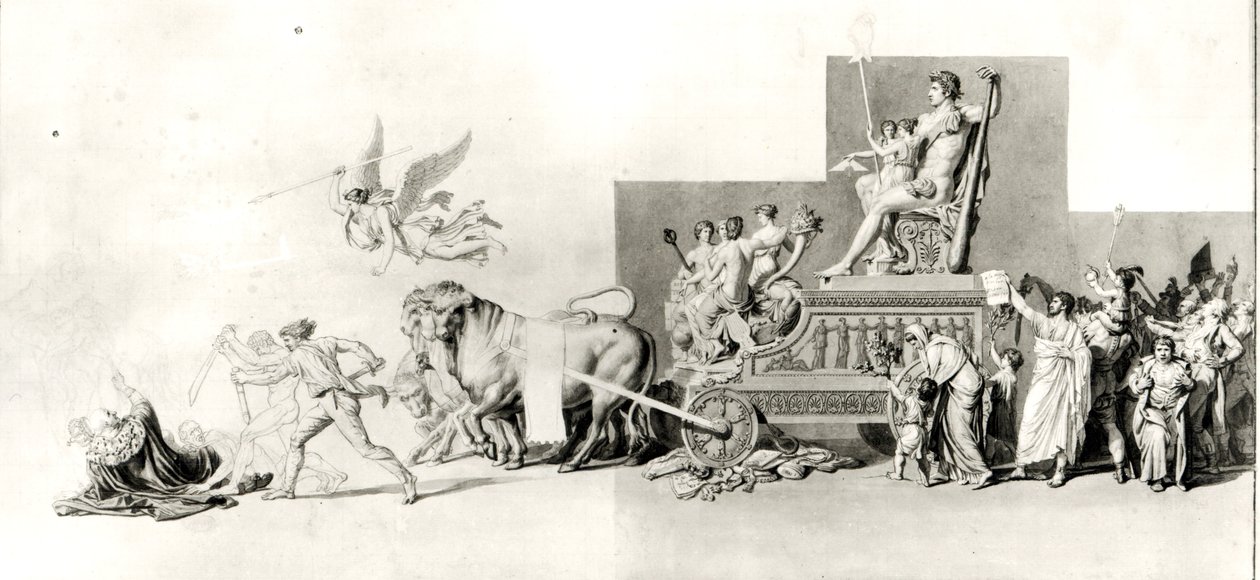 Triumph of the French People over the Monarchy, Project for an Opera ...