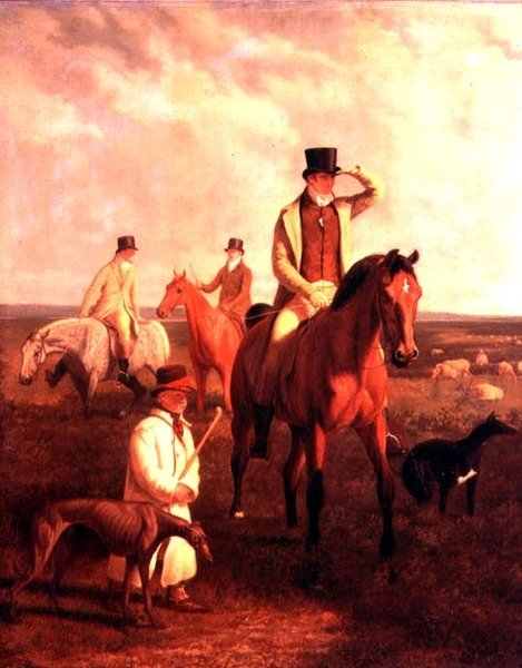 Lord Rivers Coursing by Jacques-Laurent Agasse