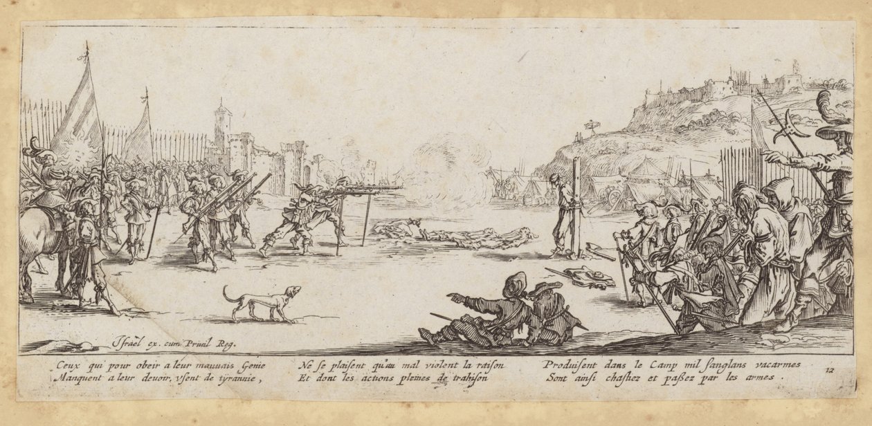 The Miseries and Misfortunes of War by Jacques (after) Callot