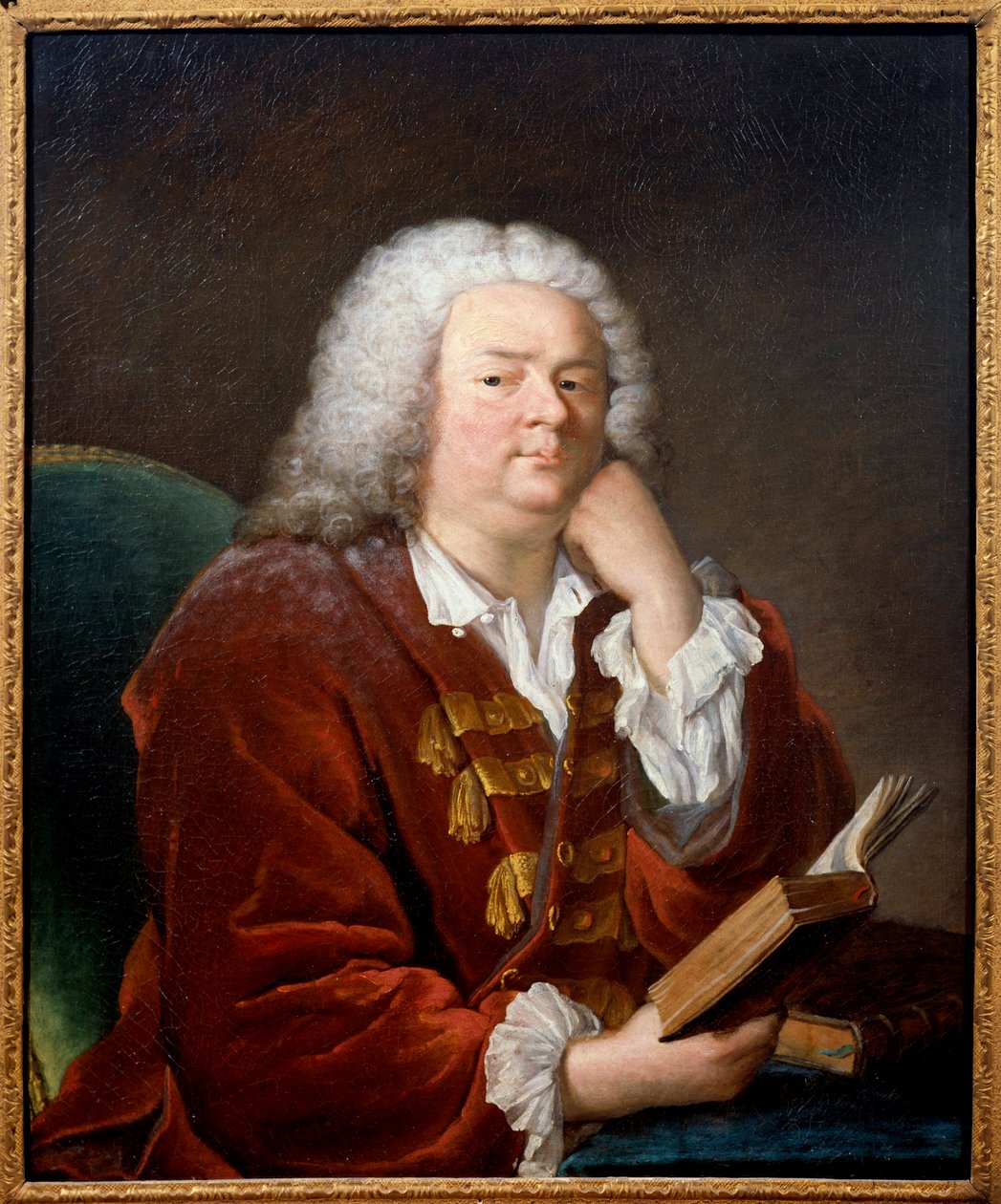 Portrait of Jean Baptiste Rousseau, Lyric Poet by Jacques Andre Joseph Camelot Aved