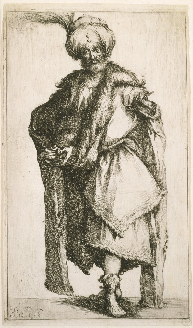 Caspar, c.1610 by Jacques Bellange