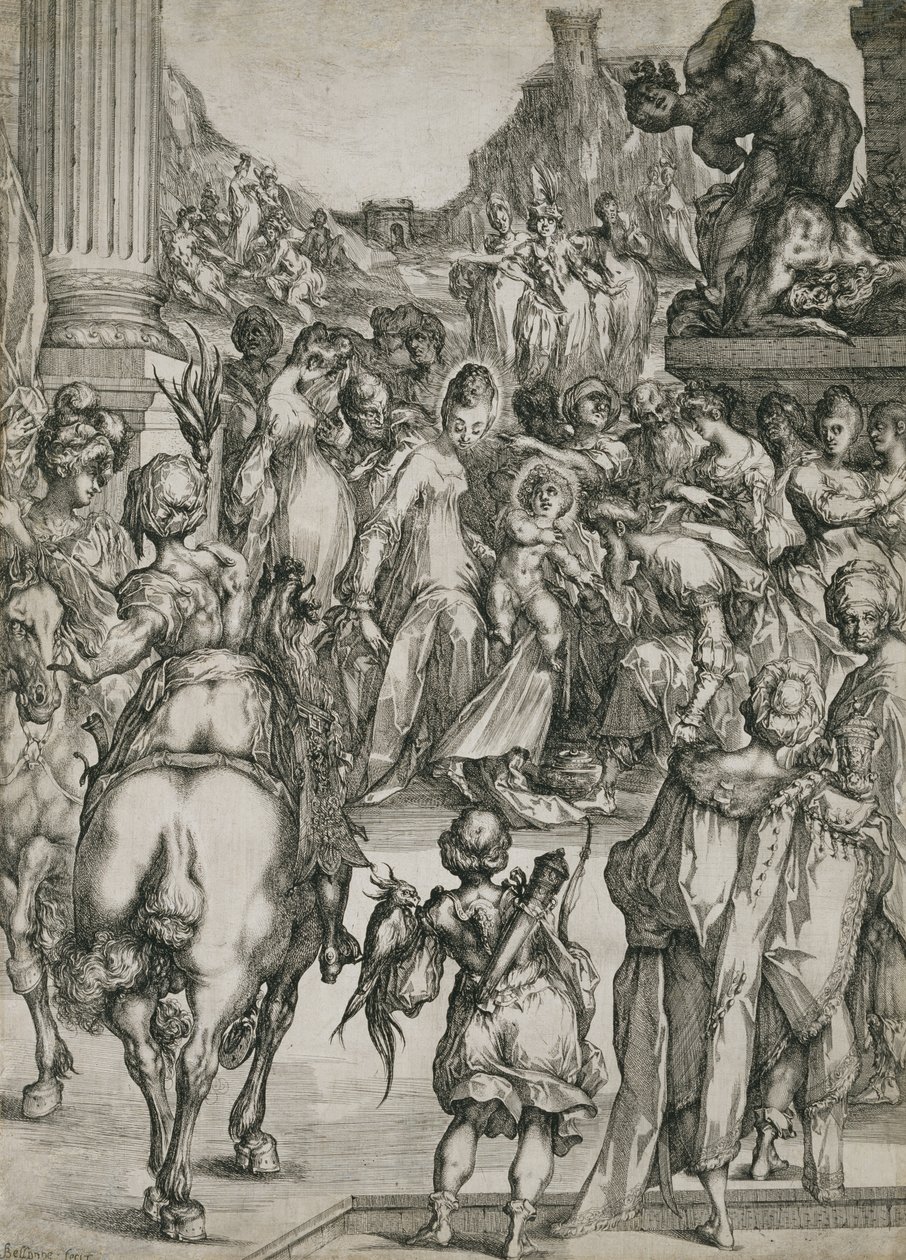 The Adoration of the Magi, c.1614-17 by Jacques Bellange