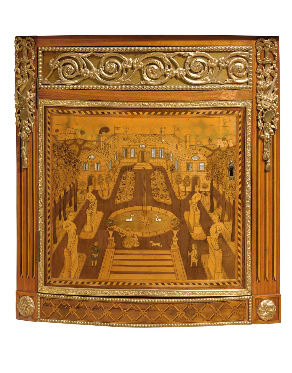 Detail of a Louis XVI commode, c.1770-75 by Jacques Birckle