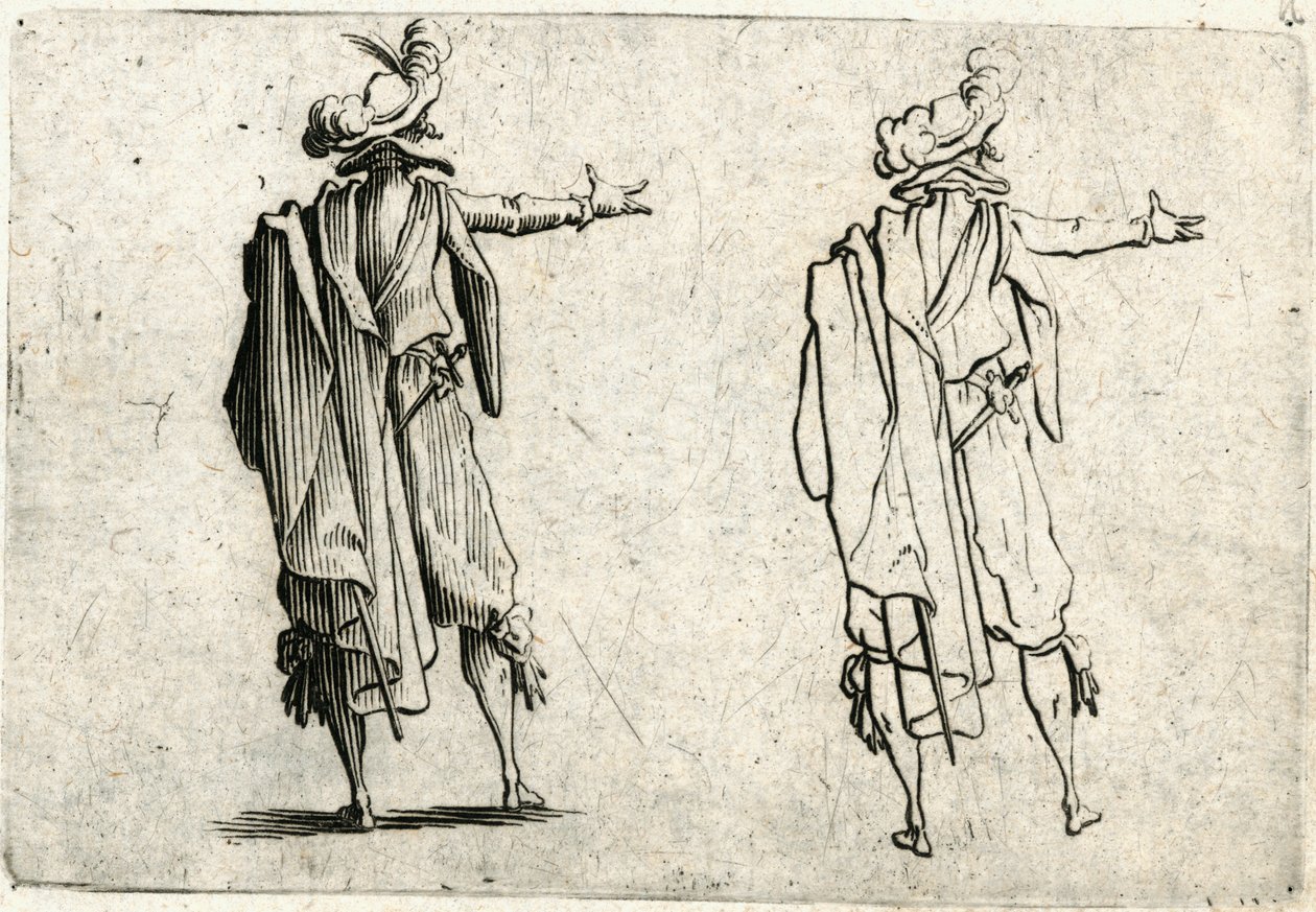 Caprices of Various Figures by Jacques Callot