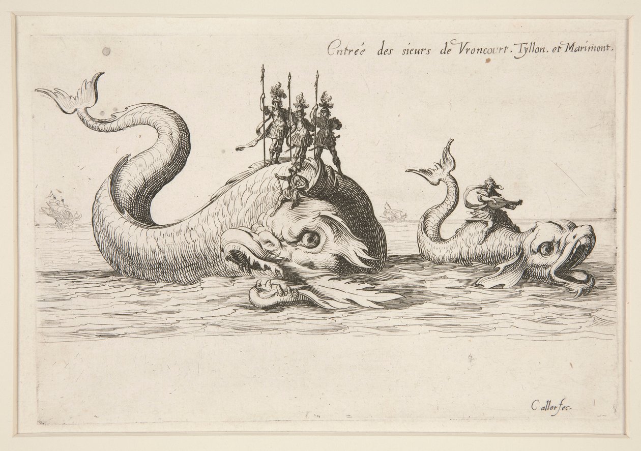 Combat at the Barrier, Entry of MM. de Varncourt, Tyllon and Marimont by Jacques Callot