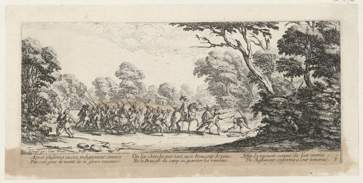 Discovery of the Criminals, Plate 9 from the Series 