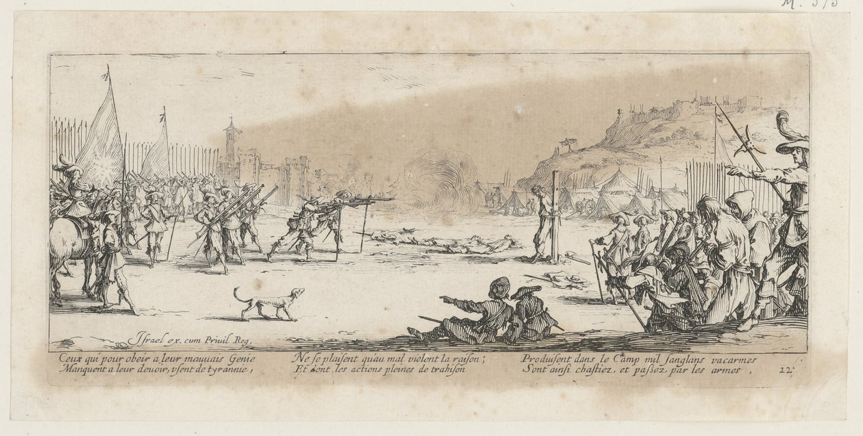 Execution, Plate 12 from the Series 
