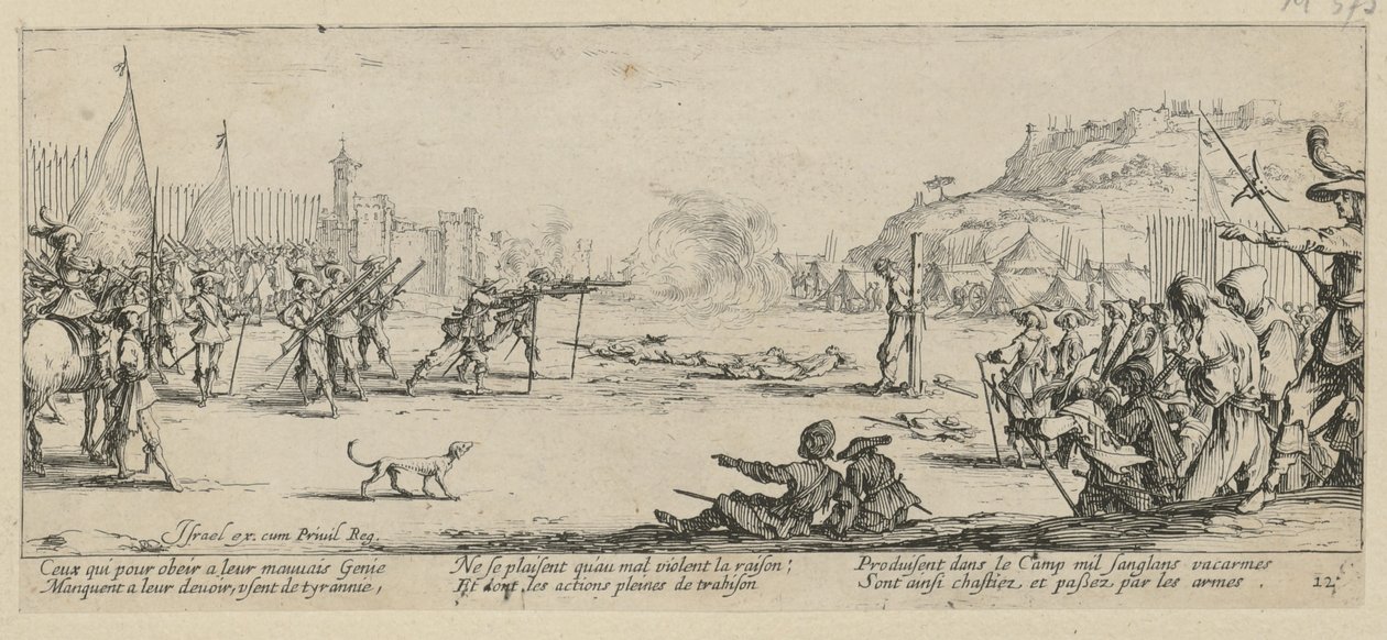 Execution, Plate 12 from the Series 