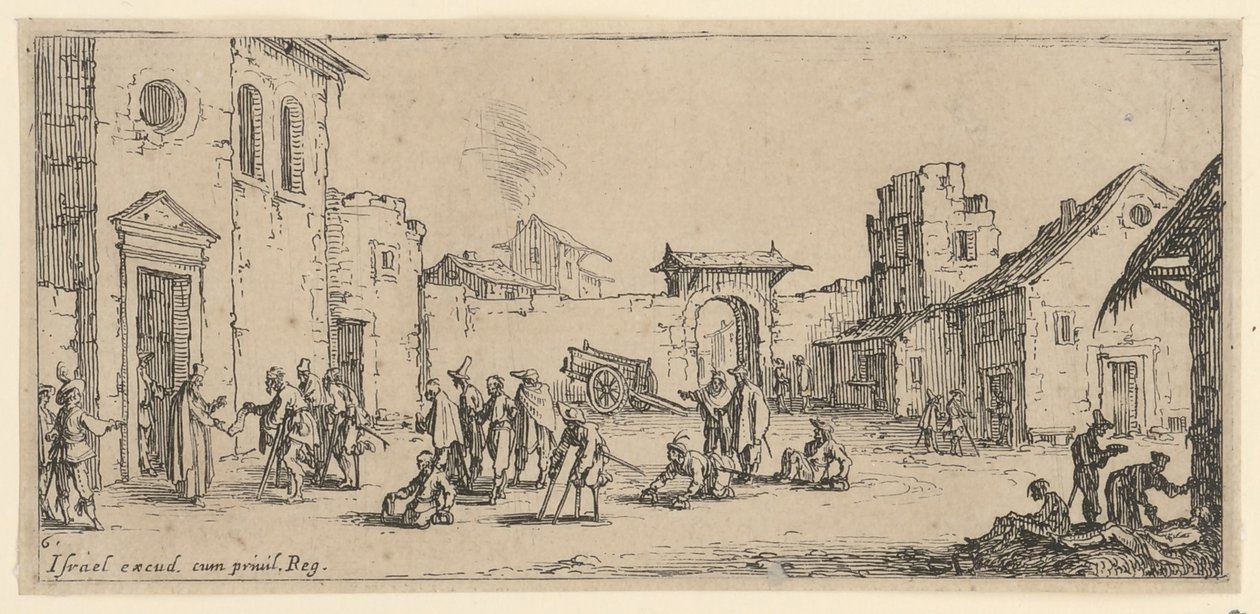 Hospital by Jacques Callot