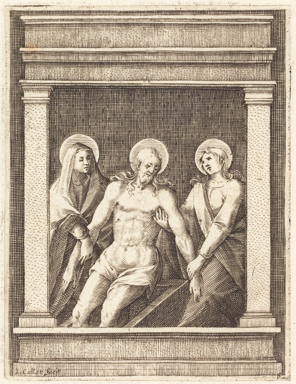 Lamentation by Jacques Callot