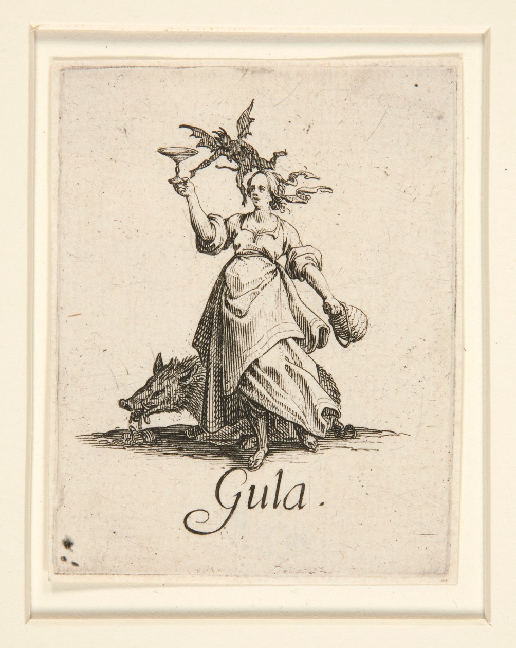 The Seven Deadly Sins: Gluttony by Jacques Callot