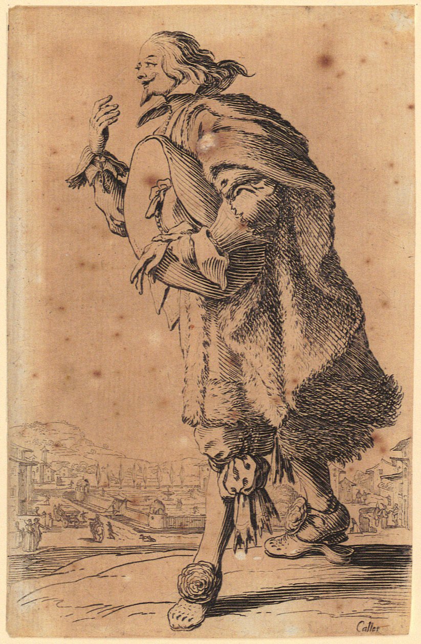 Man Playing Violin over Grill, Plate 19 of the Series 