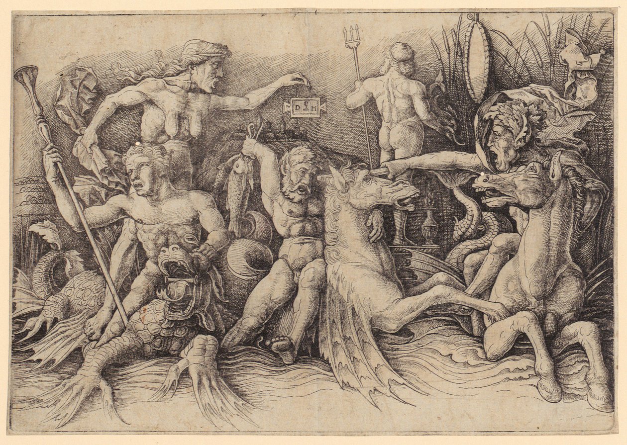 Martyrdom of Saint Barnabas, Sheet 15 of the Series "The Apostle Martyrdoms" by Jacques Callot