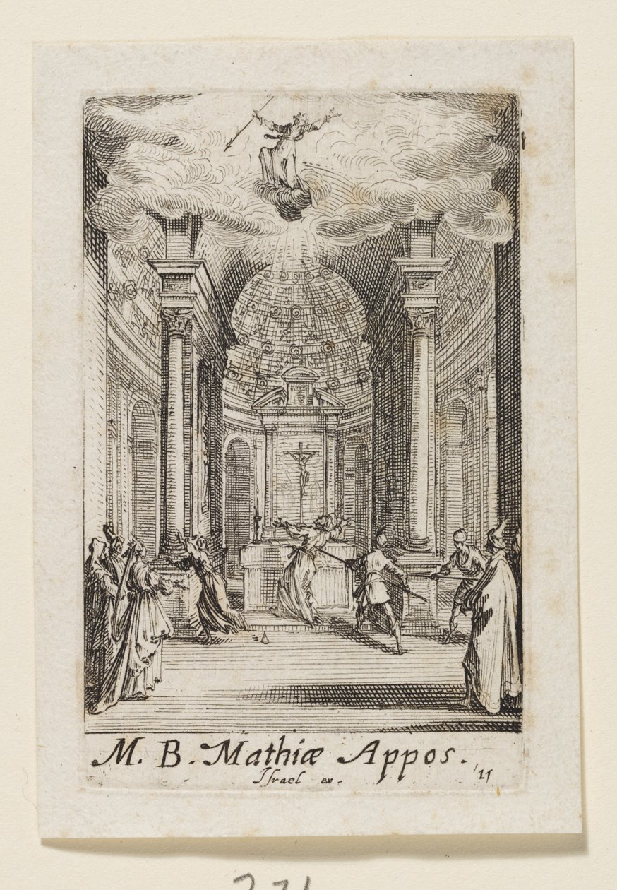 Matthew the Apostle by Jacques Callot