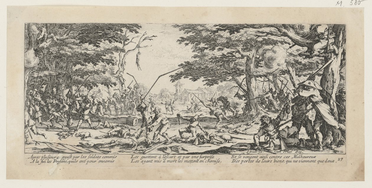 Revenge of the Peasants, Plate 17 from the Series 