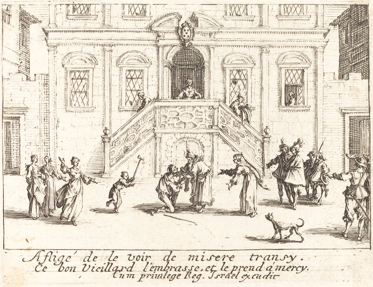 Return of the Prodigal Son by Jacques Callot