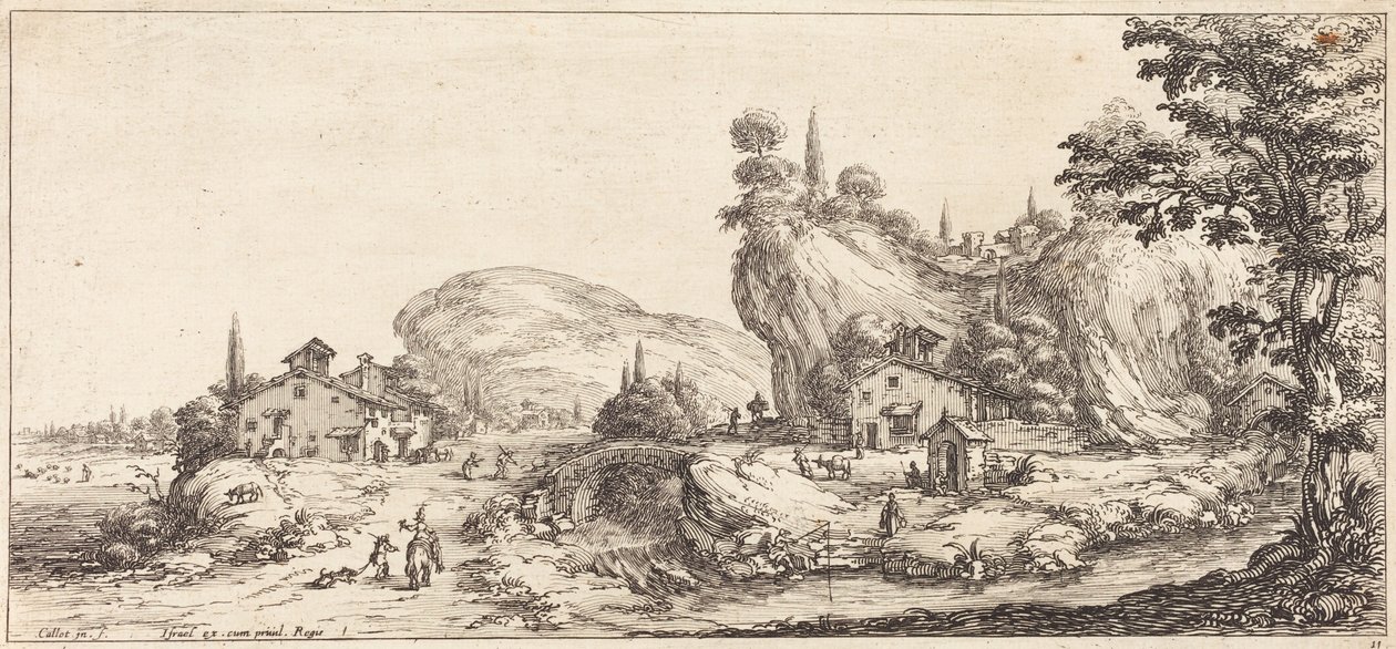 Returning Home from the Hunt by Jacques Callot