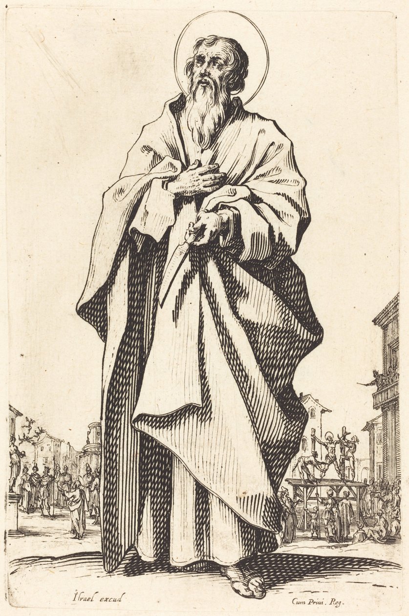 Saint Bartholomew by Jacques Callot
