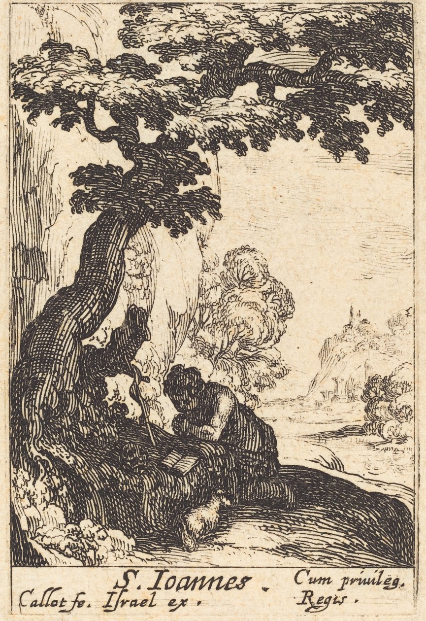 Saint John the Baptist by Jacques Callot