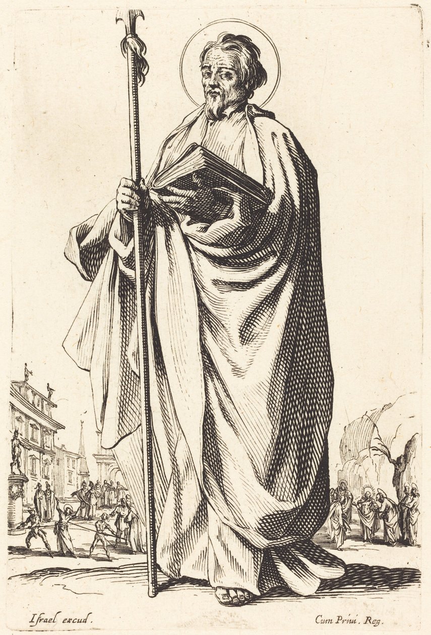 Saint Thomas by Jacques Callot