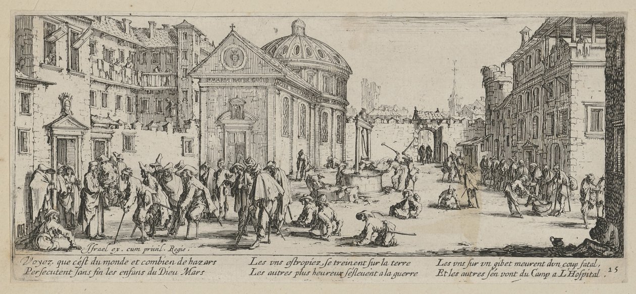 Hospital, Plate 15 from the Series 