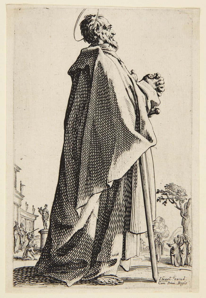 St. Matthew by Jacques Callot