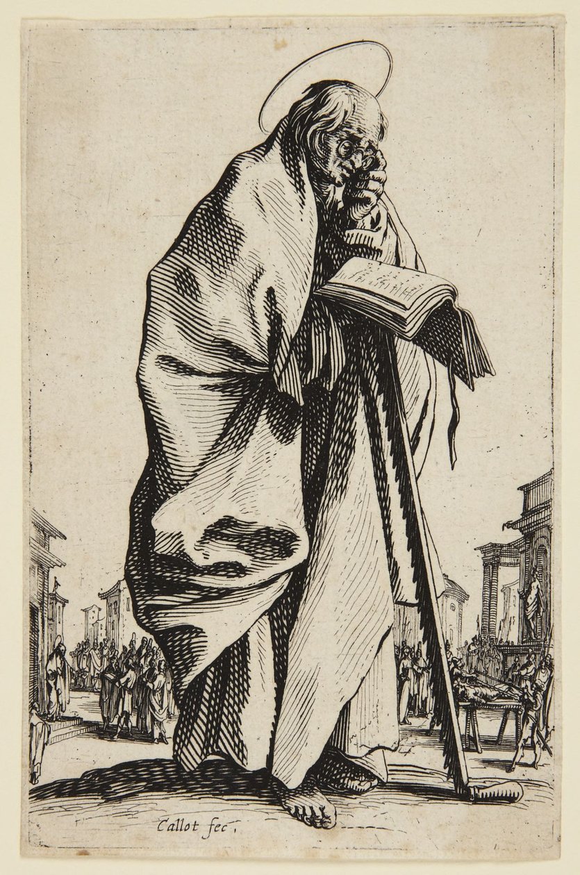 St. Simon by Jacques Callot
