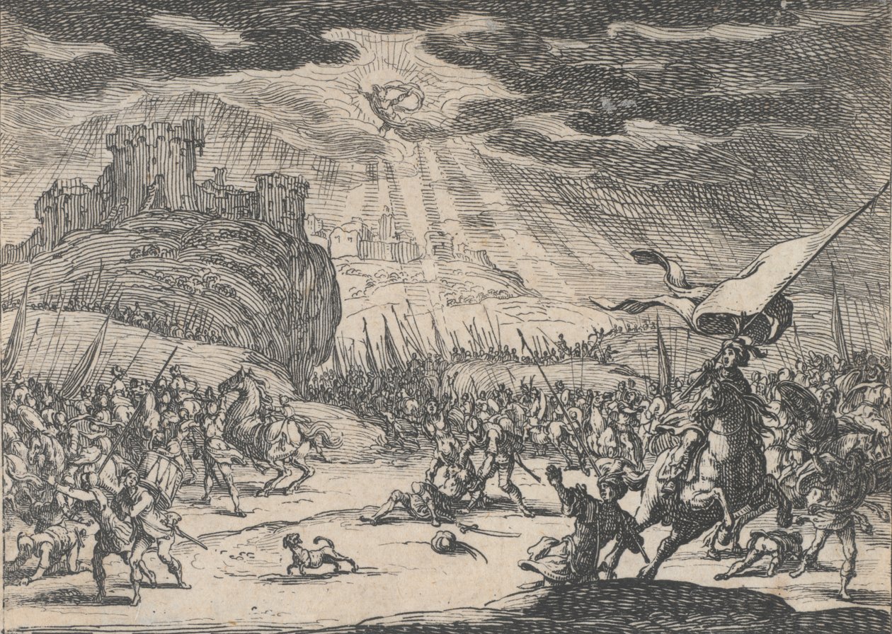 The Conversion of Saint Paul by Jacques Callot