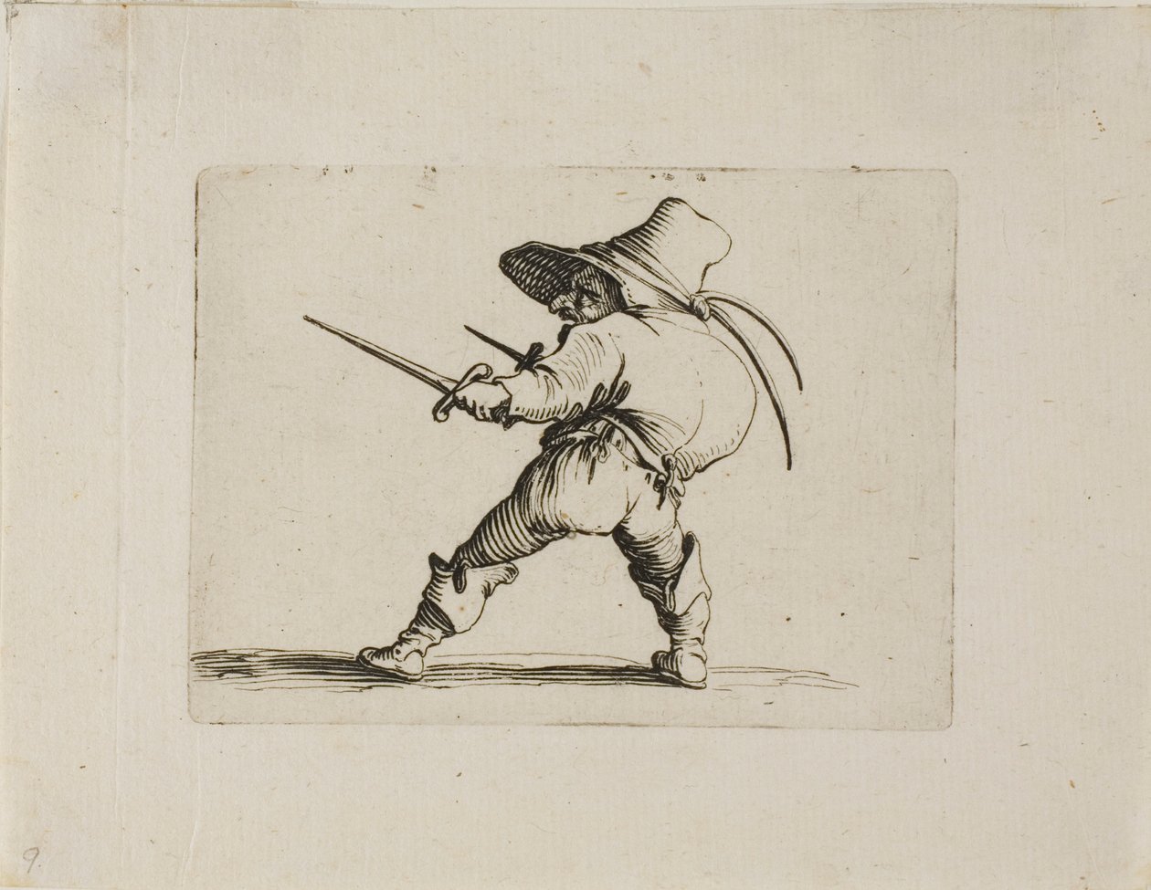 The Duelist with a Sword and a Dagger, from 