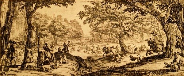 The Great Hunt by Jacques Callot: Buy fine art print