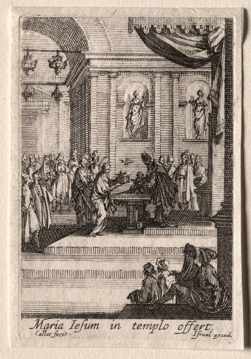 The Presentation of Christ in the Temple by Jacques Callot