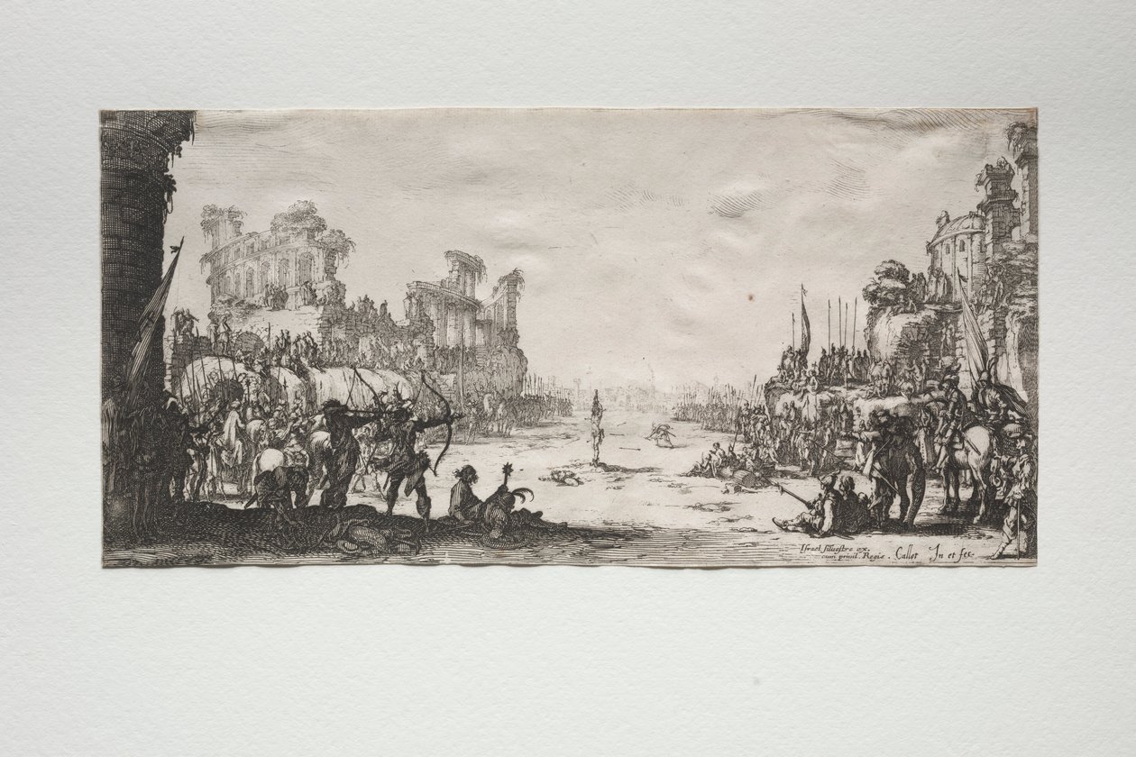 The Martyrdom of St. Sebastian by Jacques Callot