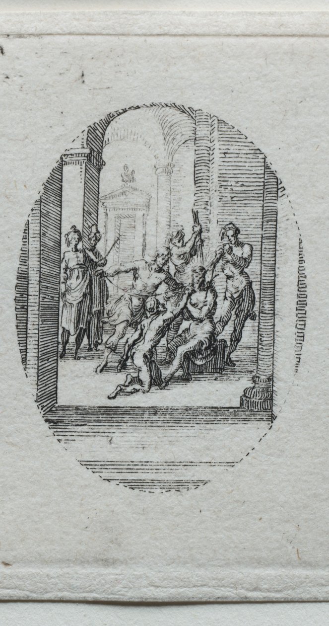 The Mysteries of the Passion: Christ Crowned with Thorns by Jacques Callot